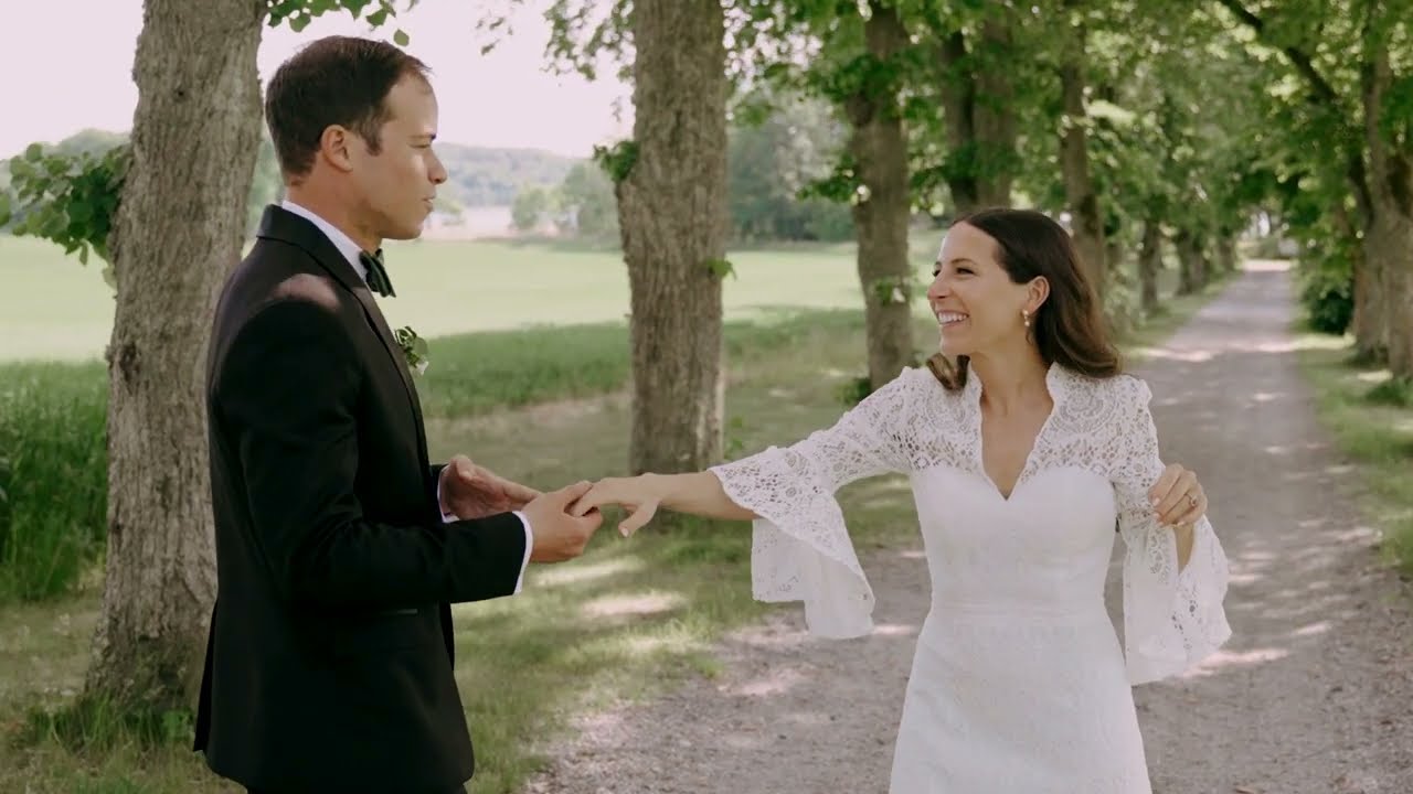Wedding film at Haringe Slott outside Stockholm