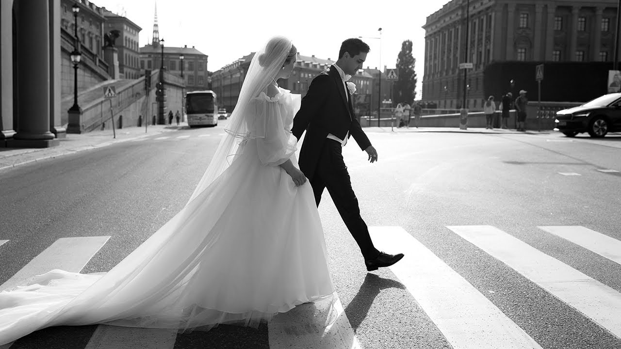 Wedding film at Grand Hotel in Stockholm